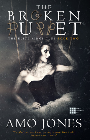 Broken Puppet by Amo Jones is the second book in the Elite Kings Club series. This is a dark, secret society, high school romance.