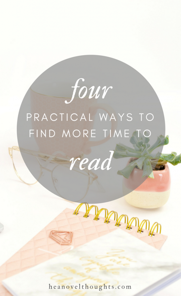 Do you need to find more time to read? I have a few practical or maybe a tad bit impractical that will help you get your reading goals.