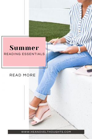 All the essentials you will need for your summer reading in one place. You'll be able to cool down and enjoy a great book.
