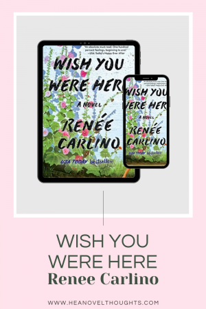 Wish You Were Here, is a heart-achingly beautiful book. It was beautiful and it had me falling in love while experiencing times of joy and sadness.