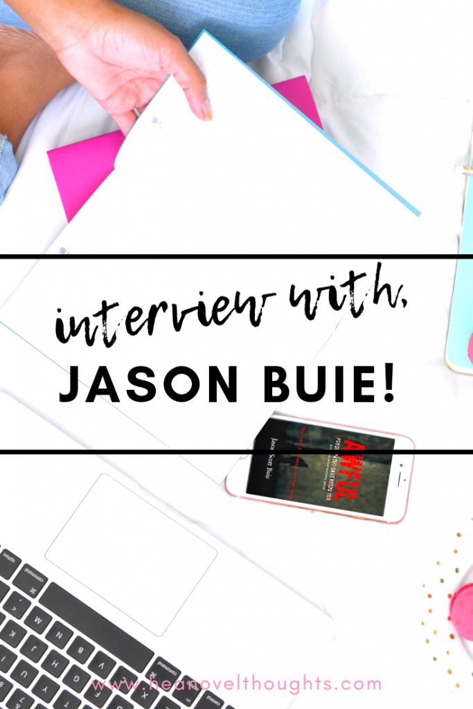 Meet male romance author, Jason Buie we discuss his writing style, his spirit animal and what he is doing when he isn't writing.