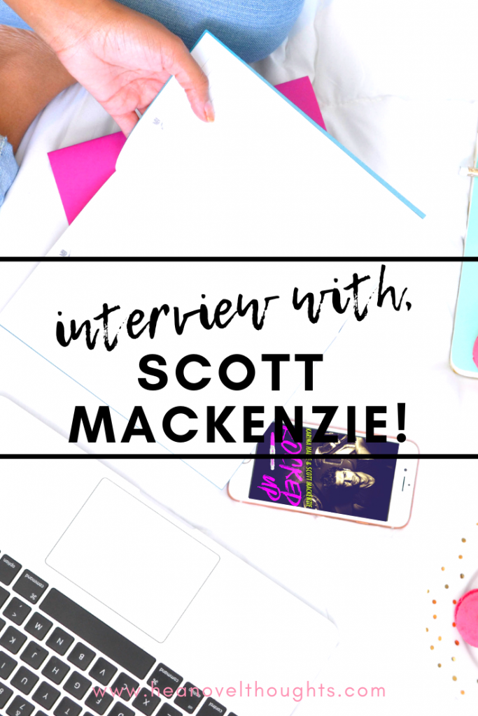 Meet male romance author, Scott MacKenzie we discuss his writing style, his spirit animal and what he is doing when he isn't writing.