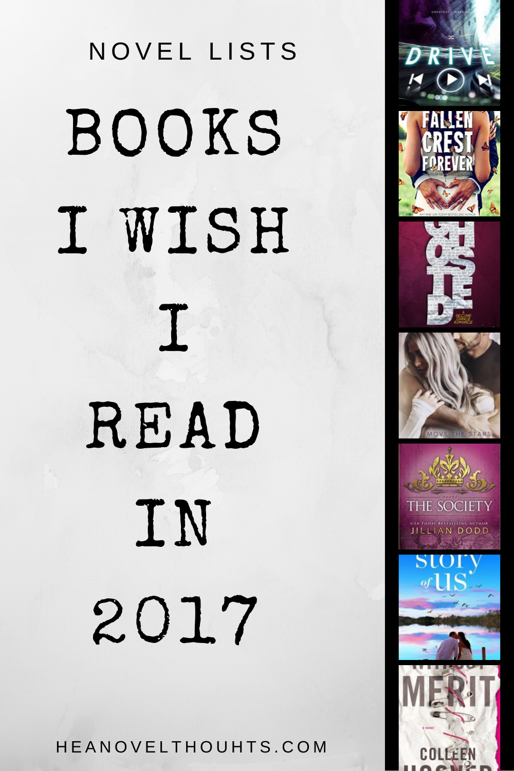 7 Books I Wish I Read in 2017