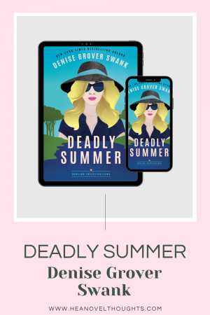 Deadly Summer is more of a cozy mystery than it is a romantic to suspense to me but it really was truly entertaining and kept me on the edge of my seat.