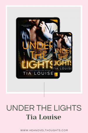 Under the Lights is a dark, thrilling beginning to a romantic suspense duet that is sure to capture hearts of readers everywhere.