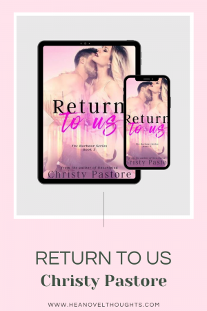 Return to Us is a interconnected standalone novel in the Harbour Series by Christy Pastore, it's a story of a married couple fighting for their marriage.