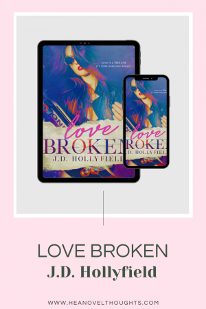 Love Broken was a well a written story that had such a fun plot with the author and cover model relationship and it brought the drama!