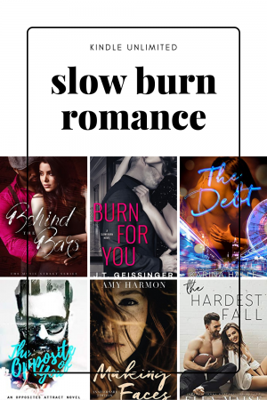 These 12 authors have cornered the Kindle Unlimited Slow Burn Romance market. These sizzling stories will have you panting for more!