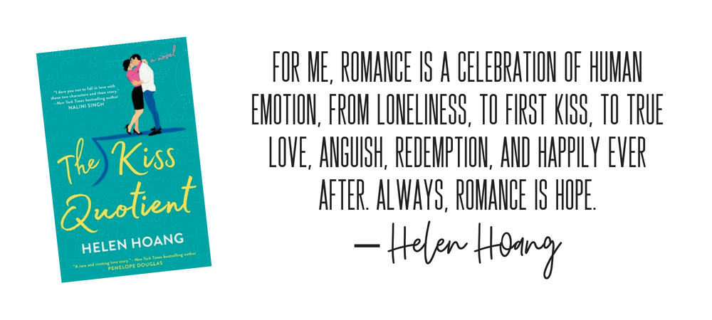 Helen Hoang defines romance