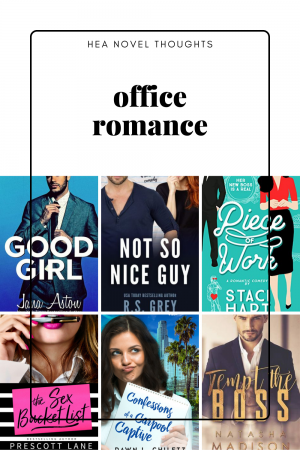 50% of people have been involved in an office romance. We'll discuss fiction versus real life situations, along with top office romance recommendations.