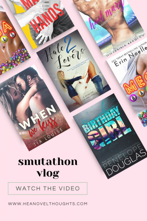 Smutathon is a readathon hosted by Ginger Reads Lainey and Riley Marie on YouTube where read romance novels for a week straight!
