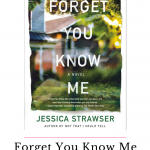 With a different blurb & different expectations I would have really enjoyed Forget You Know Me. The writing was excellent & they story was interesting.