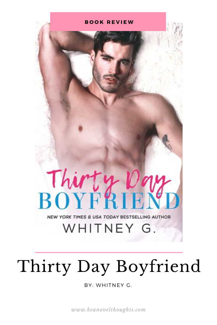 thirty day boyfriend by whitney g