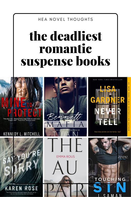 Romantic Suspense Novels You Will Read In One Sitting!