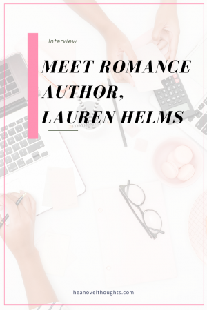 Lauren Helms stopped for an interview and to share an exclusive excerpt of her most recent contemporary romance, Boyfriend Maintenance.