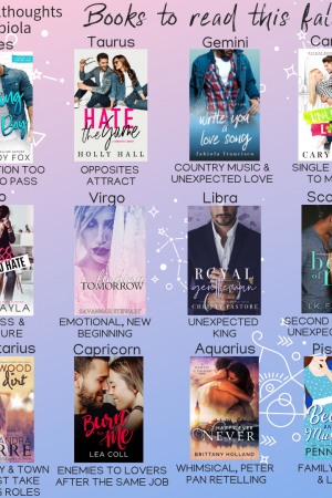 Find your fall reads based on your astrological sign in this guest post from romance author, Fabiola Francisco, what will you discover?