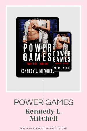 Power Play by Kennedy L. Mitchell has me reeling and I can't wait to see where things go with the political thriller aspect as well as the romance aspect between Randi and Trey!