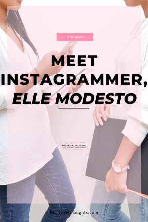 Meet author, and make up artist extraordinaire, Elle Modesto. This is a fun interview where we chat about the covers she replicates with makeup!