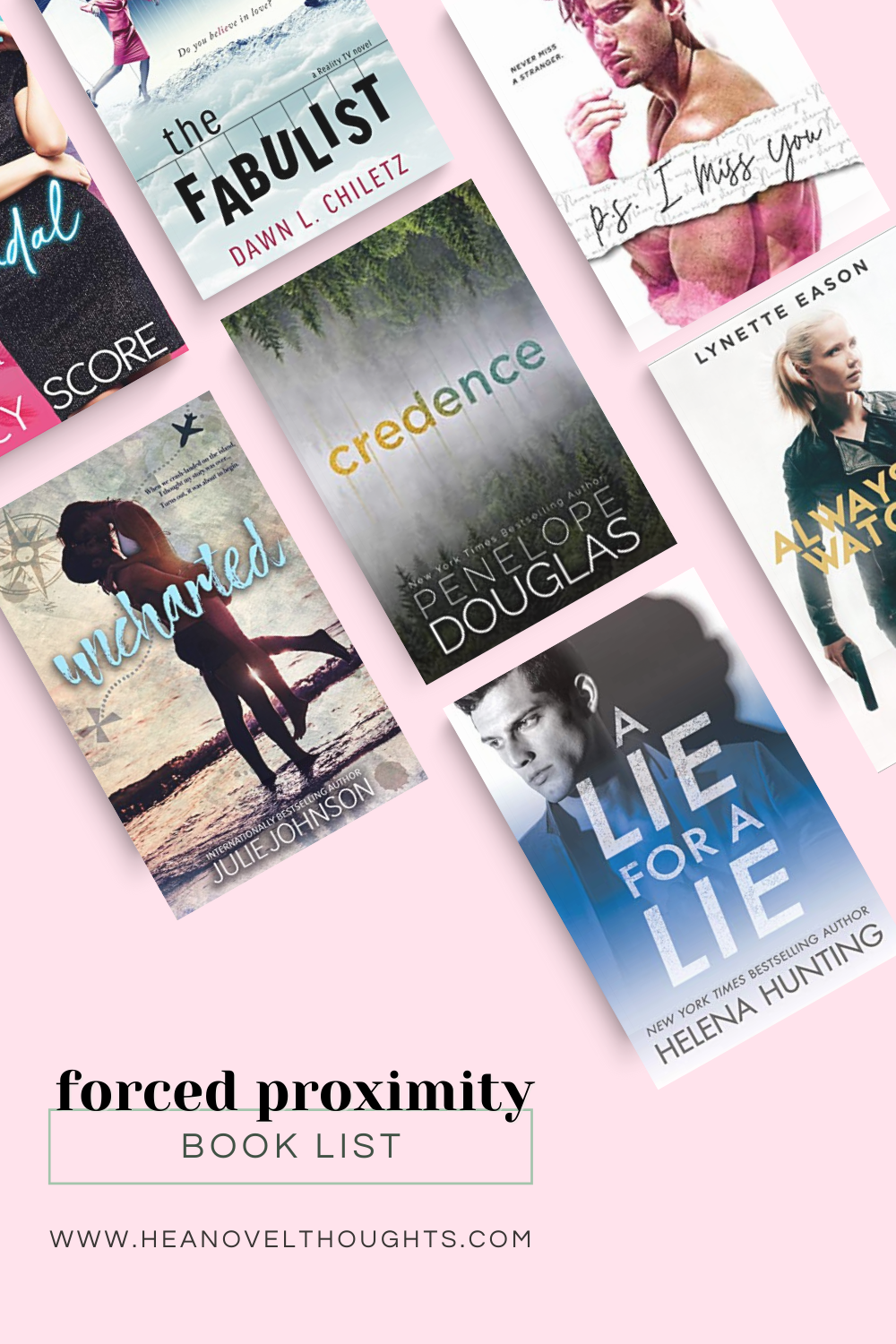 Ten Forced Proximity Romance Novels