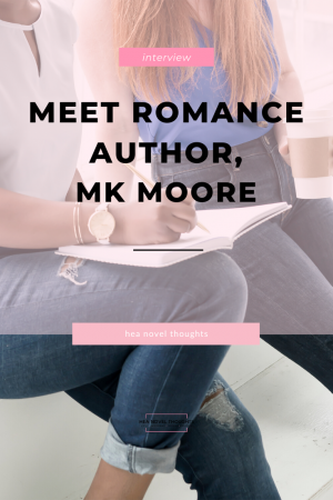 I had the chance to interview MK Moore ahead of her new release, Let Me Stay, a second chance romance in the 425 Madison Series.