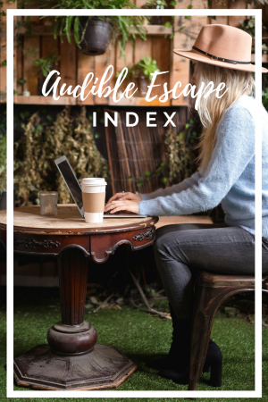 Find all of the authors I have read and listened to in the Audible Escape Index, each book has a review on my site, so you can find your next listen!