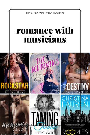 Rock star romance is one the most popular romance genres, but this romances with musicians list is going to be an eclectic mix of musical genres.