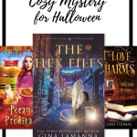 Looking for a book to get you in the halloween mood without all the gore? Then you need to check out a cozy mystery that will set the mood!