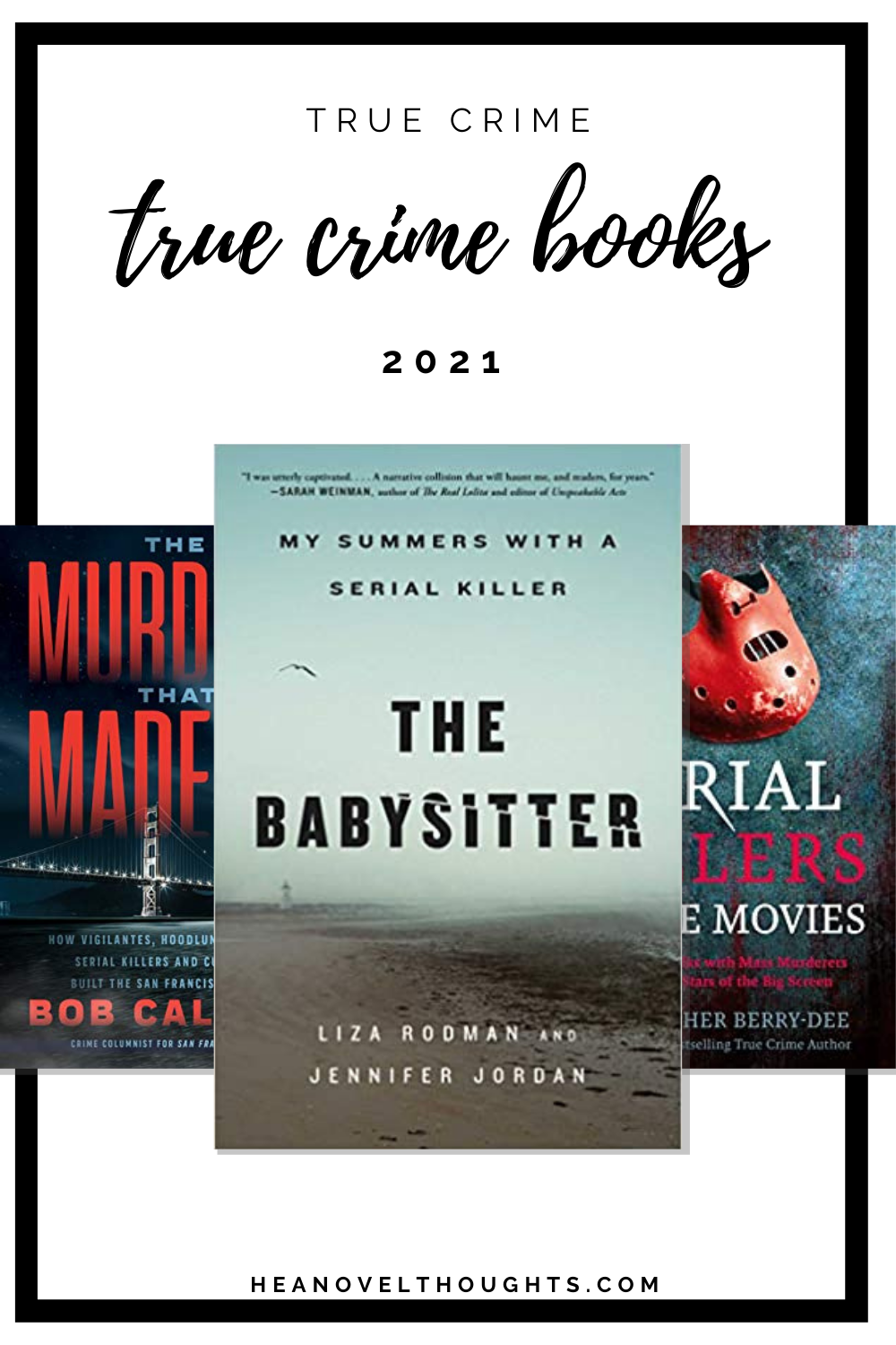 Coming SoonTrue Crime Books 2021 HEA Novel Thoughts