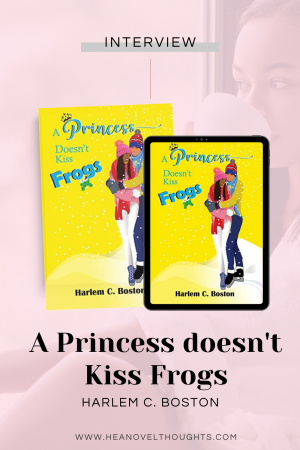 Debut author Harlem C. Boston is bringing you a hilarious new romantic comedy, but get to know her a bit ahead her release right here.