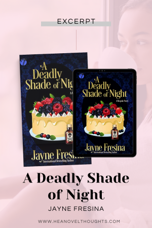 Read an exclusive excerpt of A Deadly Shade of Night, the third book in the Bespoke mystery series by Jayne Fresina