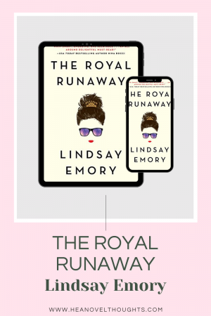 The Royal Runaway by Lindsay Emory is witty, charming and intense. It's a must read for fans of all things royal, the added suspense is perfectly balanced.