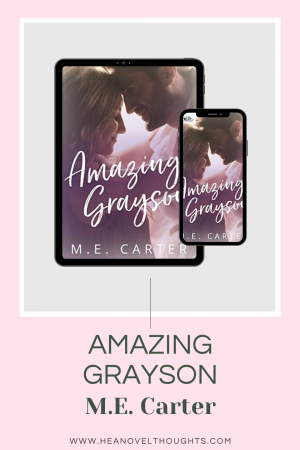 Amazing Grayson is an over 40 romance that deals with struggles of a single mom and man who helps her remember that she is a woman, not just a mom.