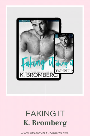 Faking It was such a fun read! I loved the push and pull, back and forth between Zane and Harlow! It's enemies to lovers, fake relationship gold!