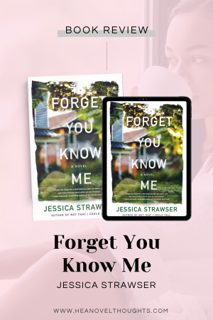 With a different blurb & different expectations I would have really enjoyed Forget You Know Me. The writing was excellent & they story was interesting.