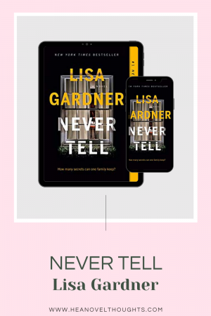 Never Tell was an intense mystery that kept me engaged throughout. It is a fantastic, all consuming mystery in the DD Warren Series.