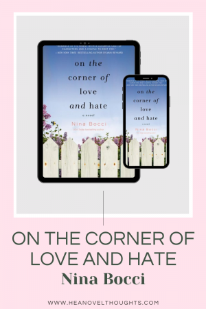 On the Corner of Love and Hate, was a sweet romance filled with small town drama and is a great start to a delightful series!