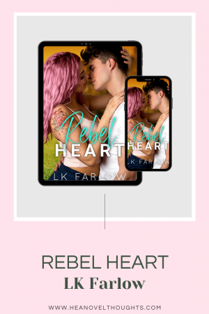 Rebel Heart has spunk unlike anything we have seen from LK Farlow yet! It's an amusing and sexy opposites attract college sports romance.