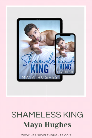 Shameless King is a steamy enemies to lovers, college sports romance. The chemistry between Declan and Mak was combustible!