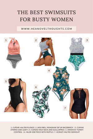 These swimsuits will support your girls and hold in your tummy, they are sure to instill confidence and make you feel sexy.