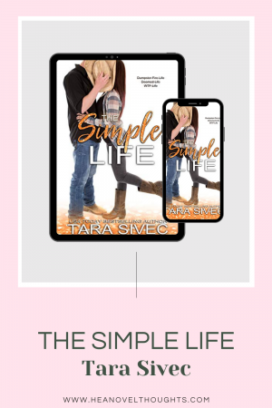 The Simple Life by Tara Sivec is what we have come to expect from the queen of romantic comedy, a hilarious enemies to lovers and a million other tropes.