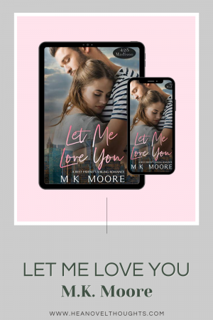 I had the chance to interview MK Moore ahead of her new release, Let Me Stay, a second chance romance in the 425 Madison Series.