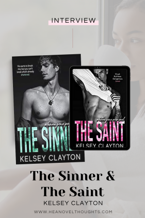 I had the chance to interview Kelsey Clayton ahead of her new release, The Saint, the second book in the Have Grace Prep series.